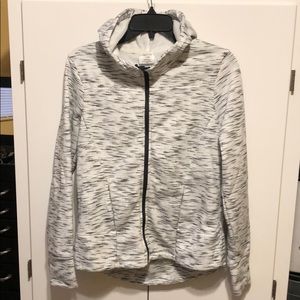 Danskin Now ZIP up hooded sweatshirt.